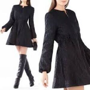 BCBGMaxAzria Black Long Sleeve Dress/Jacket